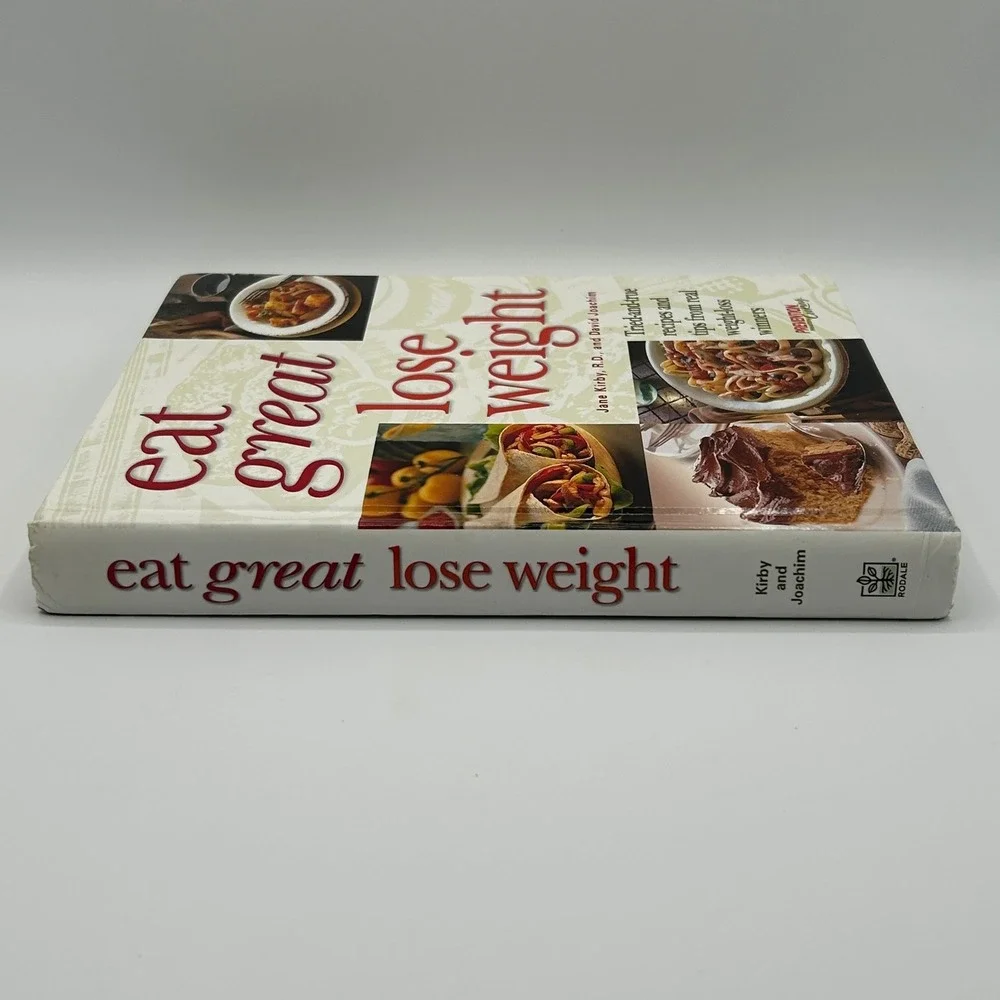 Eat Great Lose Weight Cookbook Hardcover Wellness Healthy Diet Nutrition Recipes